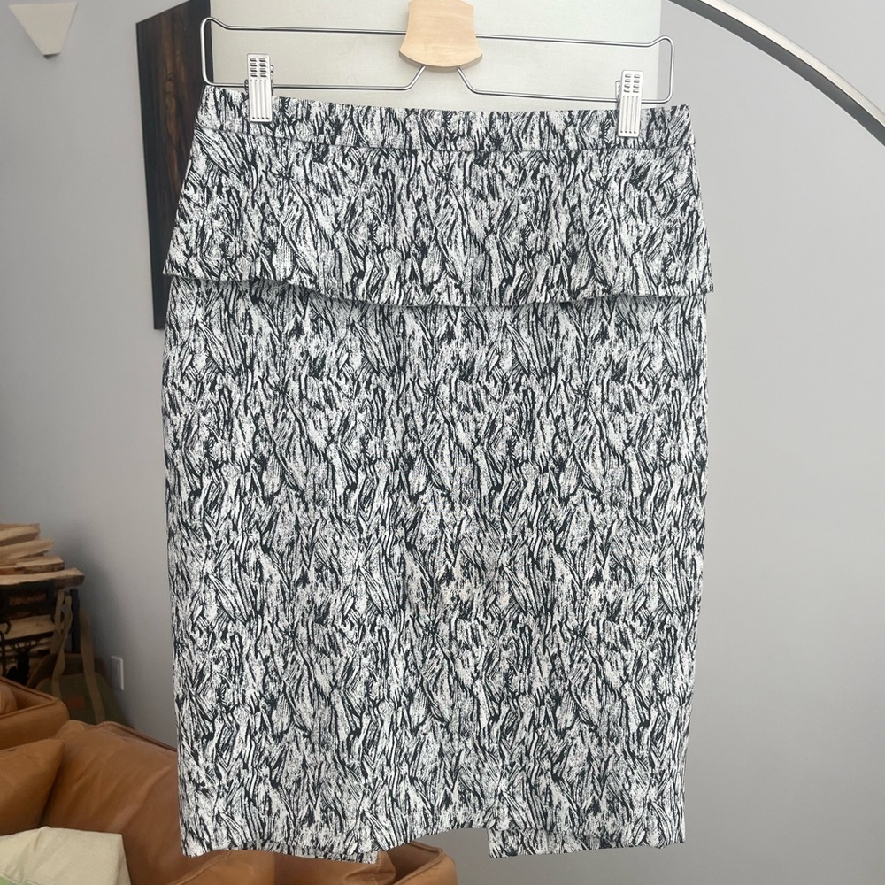 Judith & Charles Peplum Pencil Skirt